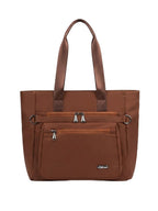 CELEBRINO Spacious Tote Handbag for Women | Nylon Hand Bags with Multiple Zip Compartments | Waterproof Large Shoulder Bag for Office, College, Travel & Shopping | Multi Pocket Zipper Handbags