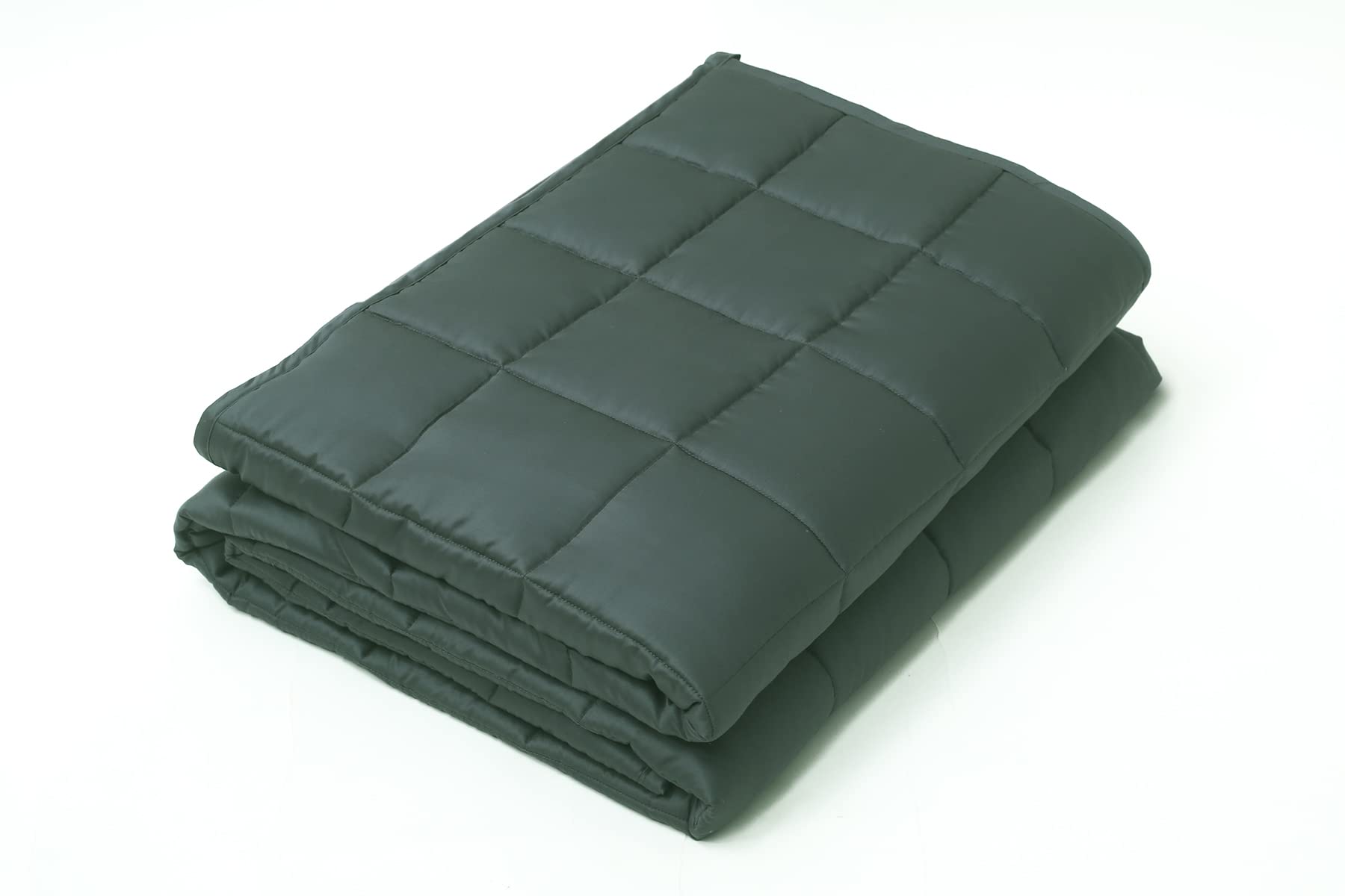 Mysasleep Bamboo Weighted Blanket, Oeko-Tex Certified Bamboo Viscose Material with Premium Glass Beads (Grey, 90 x 90 25 LB) Kafalo