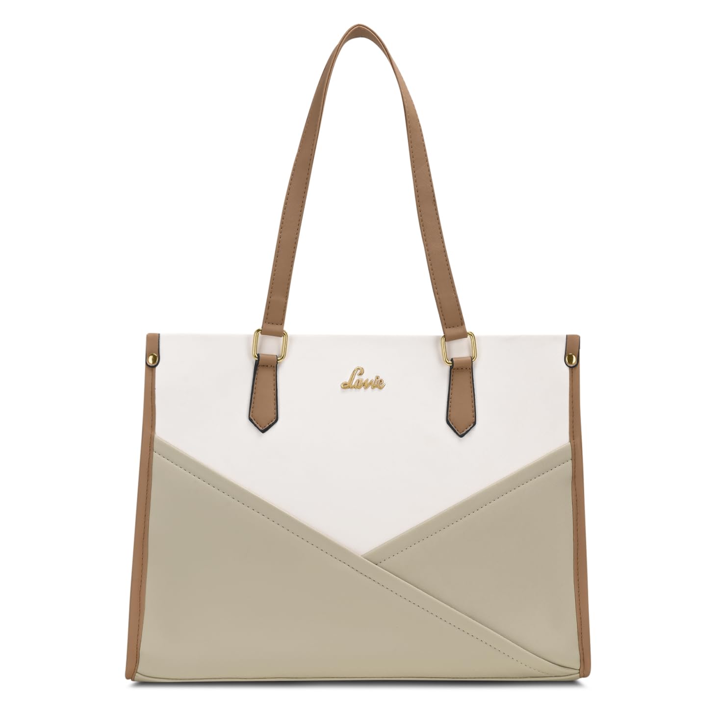 Lavie Women's Ziva Colourblock Tote Handbag | Tote Bag for Work | Ladies Purse | Stylish Shoulder Bag | Gift for Women