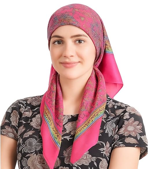 CHACKO Women’s Wool Winter Scarf | Soft & Warm Woolen Muffler | Stylish Cold Weather Wrap for Women | Pack of 1_Pink