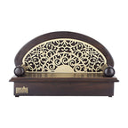 CREATA POOJAGHAR Vaastu Designer Handcrafted Wooden Dev Paat Home Temple Decorative, 15.2 Centimeters, 17.8 CM