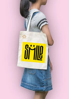TAJNAN Reusable Tote Bag|100% Organic Cotton Grocery Bag|Eco-Friendly, Multi-Purpose|Sturdy Canvas Bag with 15kgs Capacity