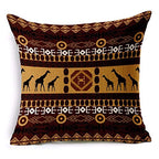 AEROHAVEN™ Set of 5 Decorative Hand Made Jute Throw/Pillow Cushion Covers - (Multicolor, 24 x 24 INCHES)