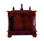 Kamdhenu Art and Craft Wooden Temple/Home Temple/Pooja Mandir/Pooja Mandap/Temple for Home (P20N)