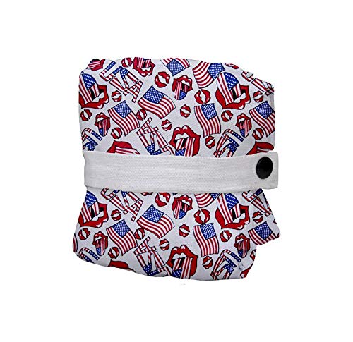 JEH BAGS Cotton Jute Shoulder Bag|Folding Button Bag|Printed Tote Shopping Bags|Market Travel large Bag - 52 x 2 x 45.5 cm