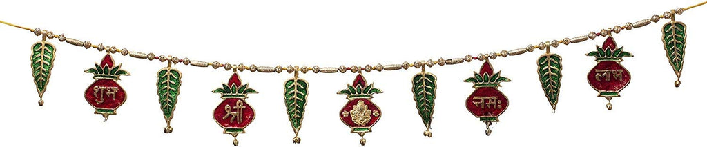 Prince Home Decor & Gifts Metal Door Hangings Toran Bandarwal for Home Décor and Gift Purpose (126x9.5 cm)