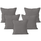 Encasa XO Cushion Covers, No Inserts, Cotton Throw Pillow Cases