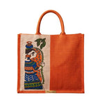 NEXUS Madhubani jute Bag