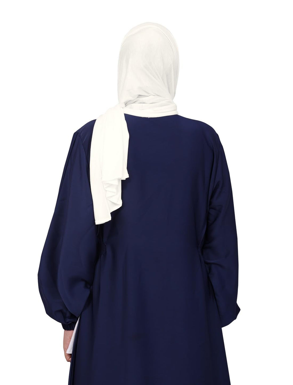 Markaz Hijab Women's Polyester Fabric Solid Pattern Suitable For Daily, Casual, Office wearJersey Hijab stoles for women Free size, Off White