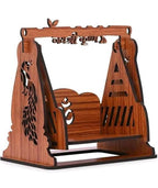 MAHAK MUSKAN ENTERPRISES-Artisan Wooden Temple for Home and Office | Elegant Pooja Mandir | Perfect for Spiritual Worship