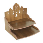 MS ENTERPRISE Wooden Beautiful Plywood Mandir Pooja Room Home Decor Office OR Home Temple Wall Hanging Product (3)