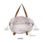 ASTRID Printed Tote Bag For Women And Girl Medium Size With Zipper Closure (MULTICOLOR)