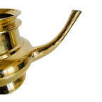 Traditional Brass Pooja Kindi (Large, 5 x 7 Inch, Gold) | Pooja Articles | Home Decoration | Alackal Bell Metals, Mannar