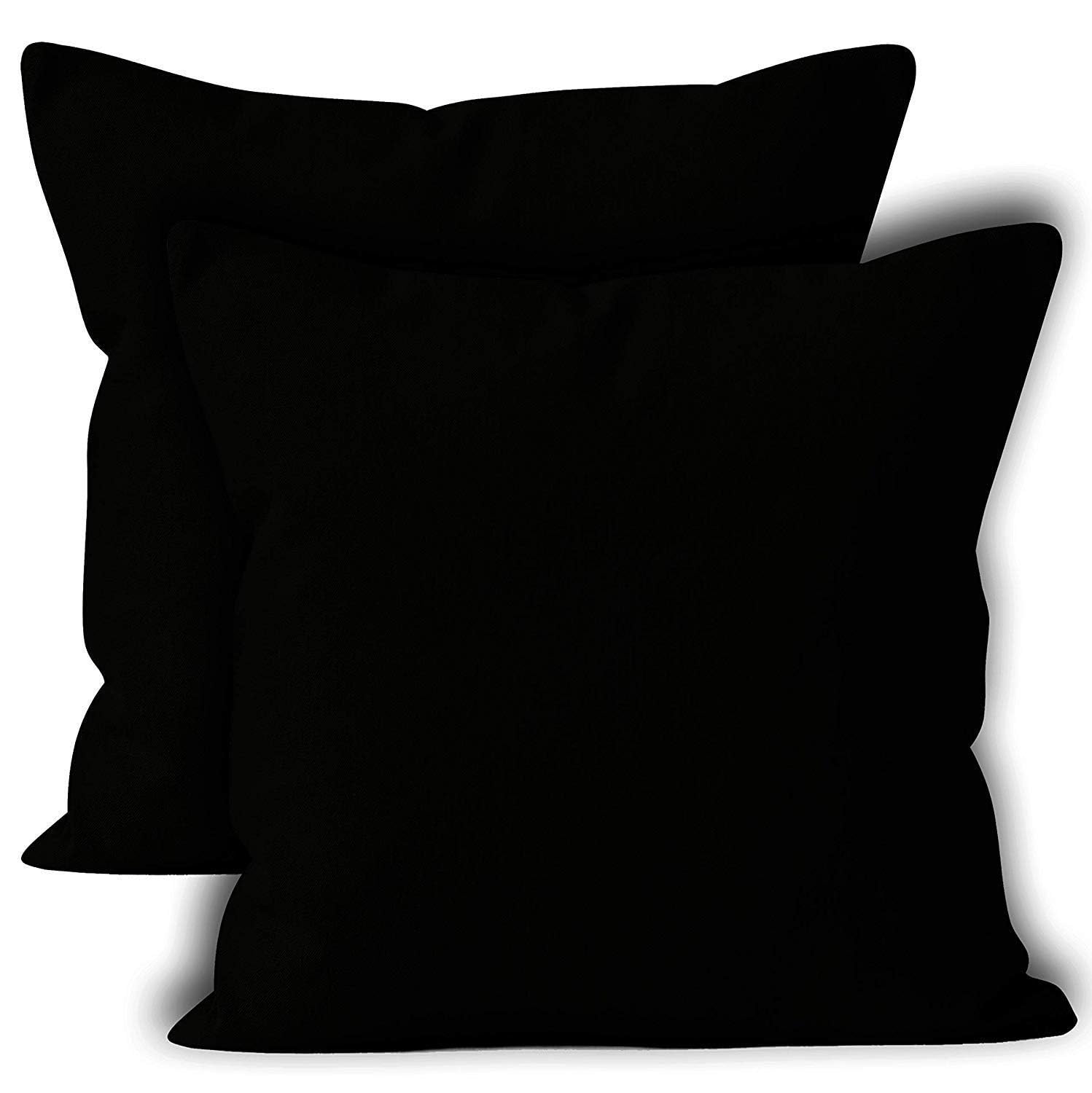 Encasa XO Cushion Covers, No Inserts, Cotton Throw Pillow Cases