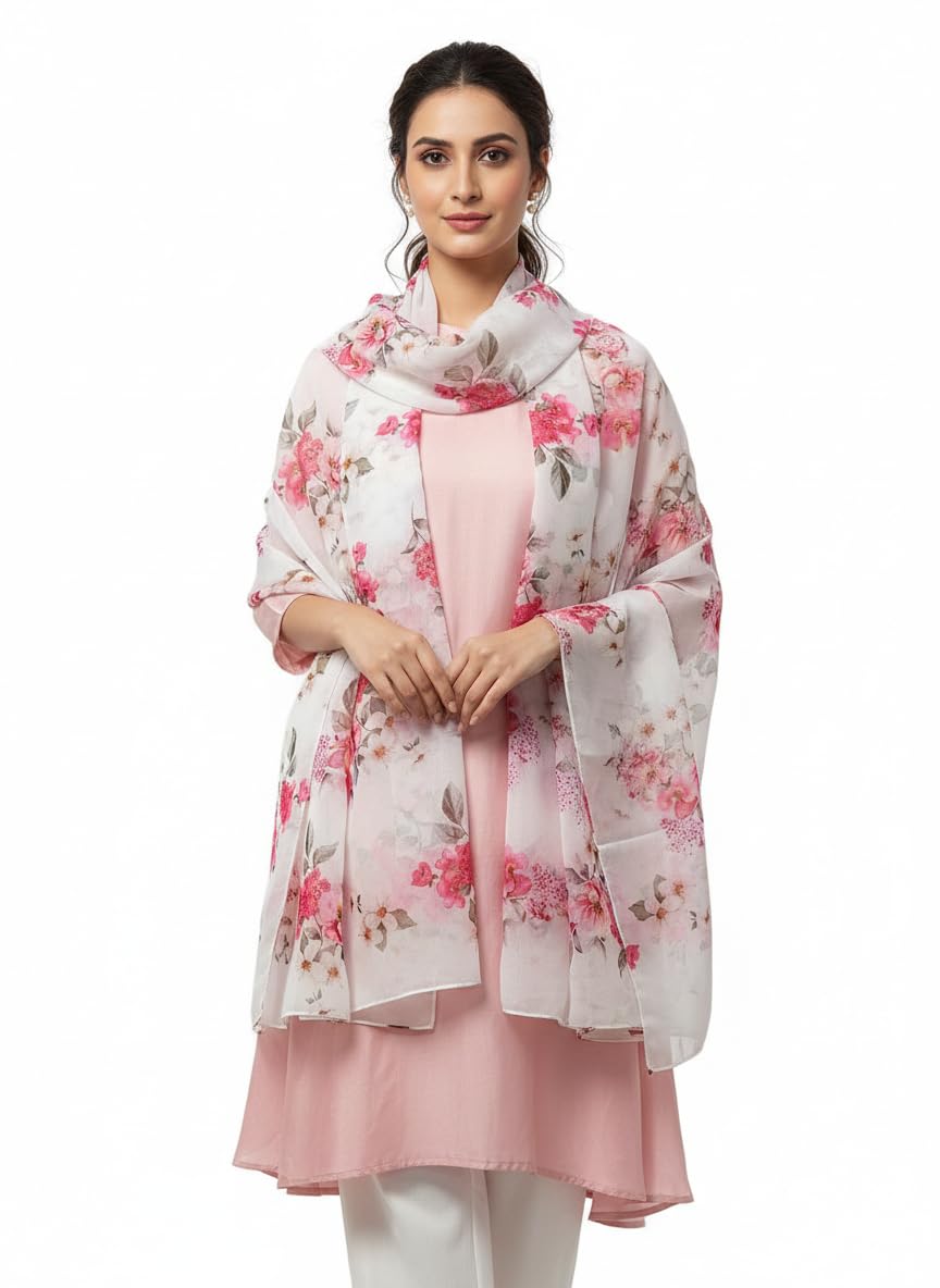 SAHIL SCARF PREMIUM LIGHTWIEGHT PRINTED SCARF WITH BREATHABLE FABRIC AND BOLD LUXURY DESIGN (180X70CM)