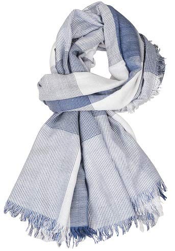 Zaina Men's and Women's Cotton Viscose Scarf Fit for All Ages (Multicolour, 90 X 180 cm)