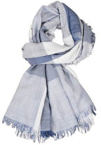 Zaina Men's and Women's Cotton Viscose Scarf Fit for All Ages (Multicolour, 90 X 180 cm)