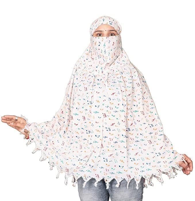 VASTTRAM Women's Pure Cotton Long Scarves Scarf Cum Mask usable for Driver Anti Pollution Full Face Cover With UV Sun Rays Protection