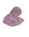 Premium Georgette Hijab for Women - 2 Meter Long Stylish | Stole | Lightweight Breathable Daily & Occasion Wear | Single Piece & Pack Of 3 Multicolor (1, Pink)