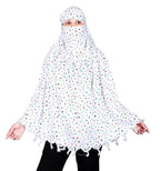 SHREE HANS CREATION Soft Cotton Long Scarf Cum Mask Scarves for Vehicle Driver Star Printed Design Universal Size For Girl & Women Cool Breathable Sun Protection (Multi Design)