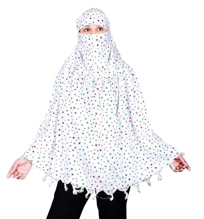 SHREE HANS CREATION Soft Cotton Long Scarf Cum Mask Scarves for Vehicle Driver Star Printed Design Universal Size For Girl & Women Cool Breathable Sun Protection (Multi Design)