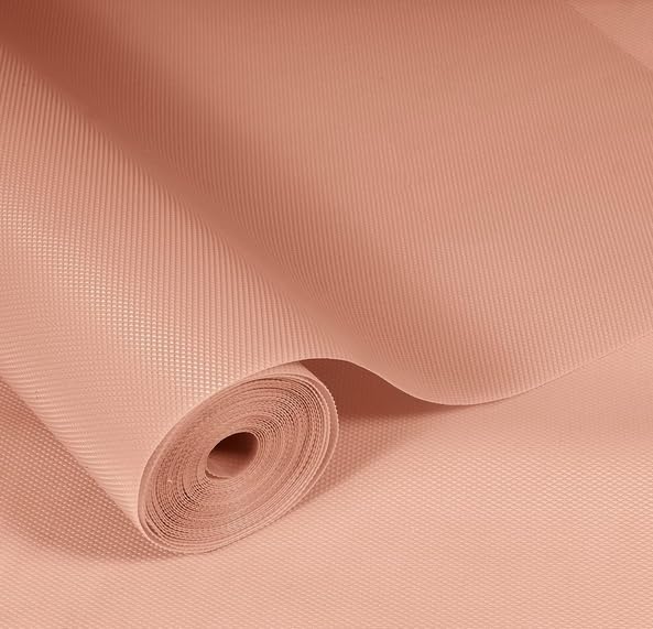 GripEasy Eva Multipurpose Shelf Liners Mat Roll Solid - 50 Cm X 3 M, Diamond Texture Peach, For Kitchen, Drawer, Cupboard, Dining, Almirah Kafalo