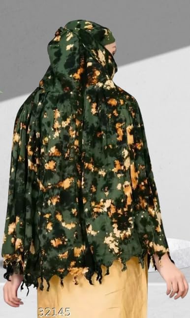 VASTTRAM Women's Pure Cotton Long Scarves Scarf Cum Mask usable for Driver Anti Pollution Full Face Cover With UV Sun Rays Protection