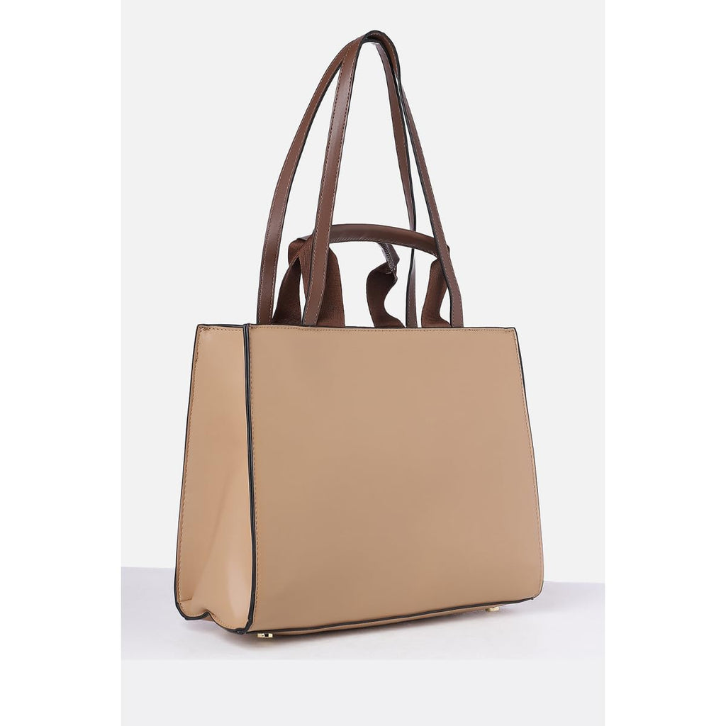 Van Heusen Women Contrast Lining Elegant Tote Bag