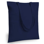 TOPDesign 24-Pack Economical 16x15 Navy Blue Cotton Tote Bag, Lightweight Medium Reusable Grocery Shopping Cloth Bags, Suitable for DIY, Advertising, Promotion, Gift, Activity