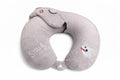 PUFF PURE Premium Travel Neck Pillow with Eye Mask for Men & Women, Soft Comfortable Head Rest Neck Support Pillow for Airplane Flight Car Train Bus Travel, Sleeping Eye Mask Neck Pillow Combo