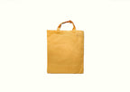 Fresh Bio Cotton Tote Bag - Reusable Shopping Cloth Bag | Perfect for Grocery, and Gym | Yellow Bags | Lightweight and Stylish (Pack of 20, YELLOW THAMBOOLAM BAGS - 12X 14)