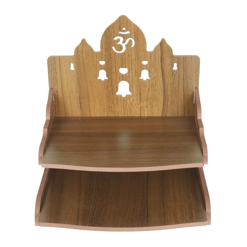 MS ENTERPRISE Wooden Beautiful Plywood Mandir Pooja Room Home Decor Office OR Home Temple Wall Hanging Product (3)