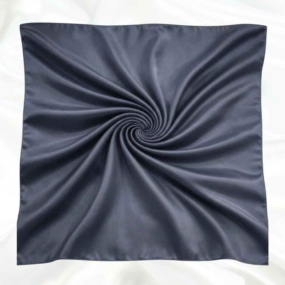 Bonjoy 'Comet' Hair & Head Scarf for Women & Girls | Premium Satin Hair Cover, Neckerchief, Head Wrap, Bandana | Ultra-Soft, Shiny, Long-Lasting, Antistatic Style Accessory | Luxurious Styling Gift