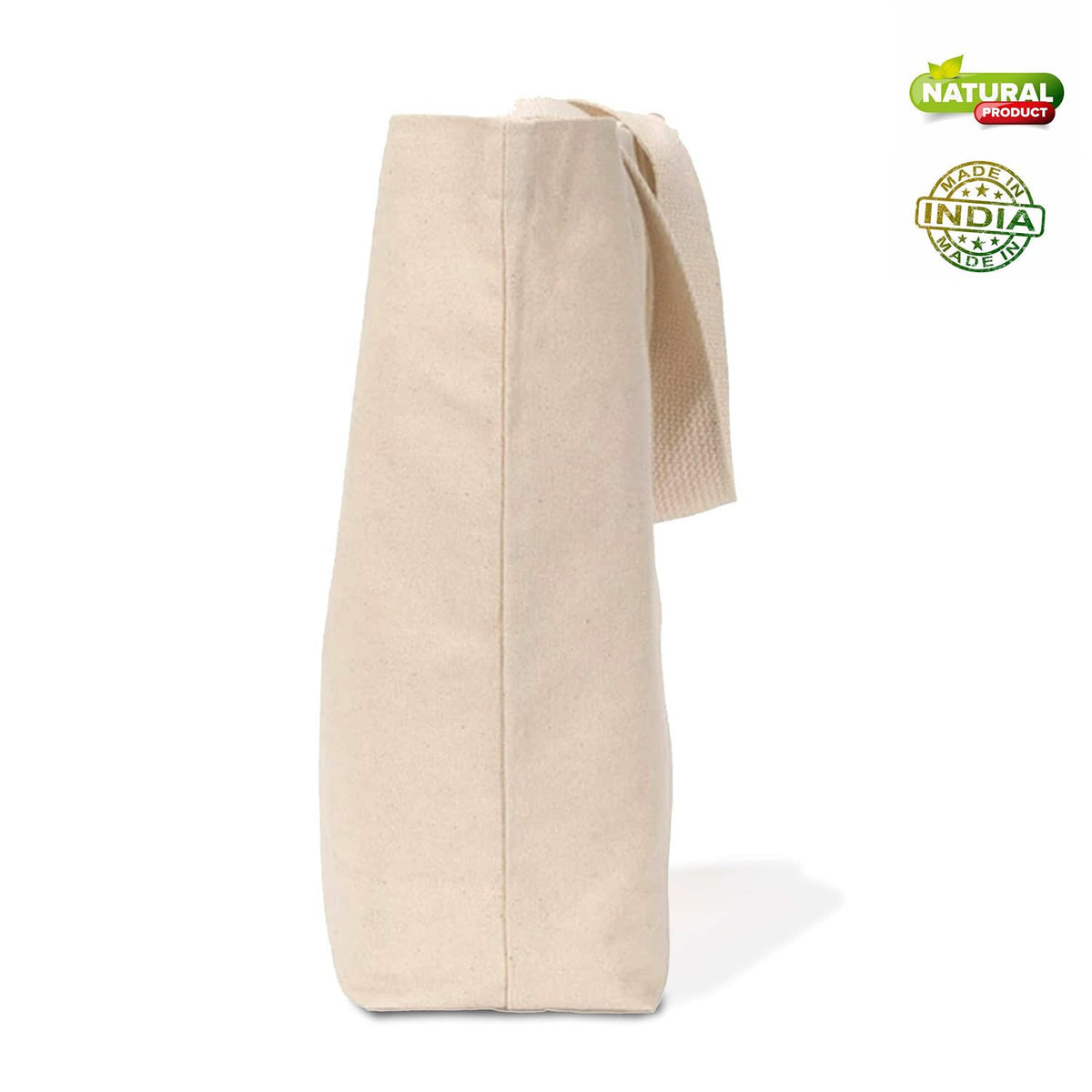 Premium Canvas Tote Bags for Women with zip closer | unique tote bag for Girls, 100% Organic Cotton Tote bag | beach | gift | office, school & Daily Usable strong handbag