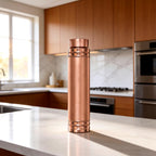 Item Name: INDDIORA Pure Copper Water Bottle 750 ml | Copper Drinking Bottle | Leak Proof | BPA Free | Reusable Bottle for Home, Office, Gym & Travel