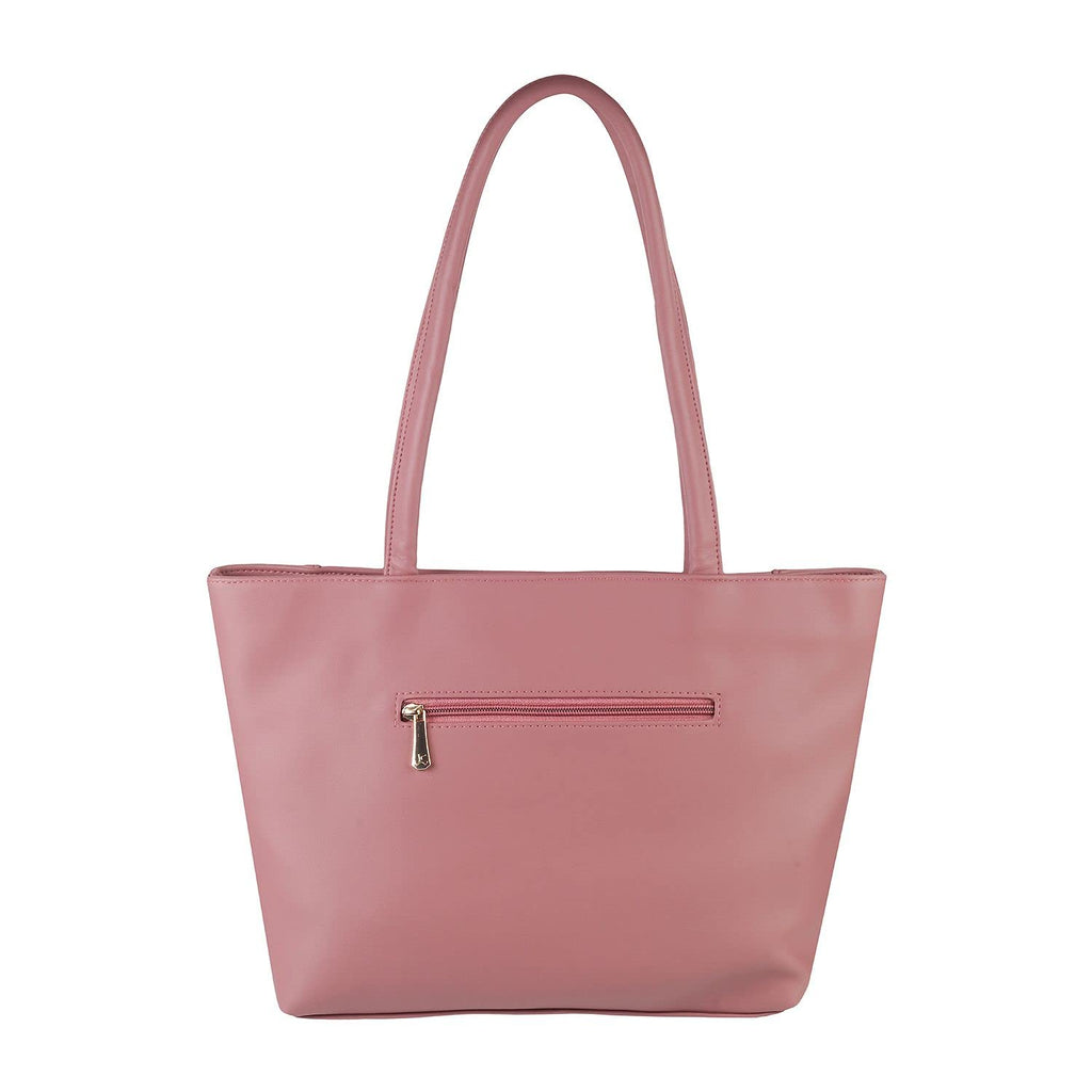 Mochi Womens Velvet Pink Shoulder Bag (One Size)
