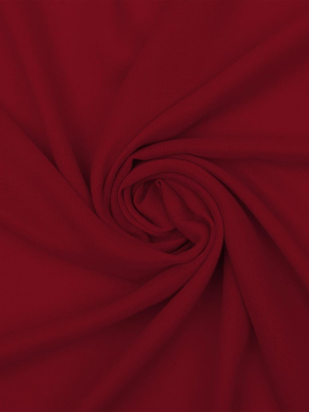 Beau Design Scarf, Lightweight Shawl Wrap for Women, Multiple Colours Available (Red)