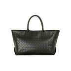Nautica Women's Large Tote Bag | Durable PU with Quilted Design & Padded Grab Handles Ladies Shoulder Bag | Premium Spacious Handbag with Magnetic Closure for Girls | Black