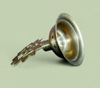 SHRIJIMATHURA/Temple Kalash Pure Brass/Om Design On Top