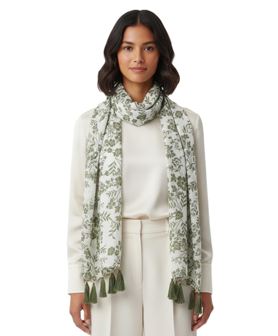 SAHIL SCARF PREMIUM LIGHTWIEGHT PRINTED SCARF WITH BREATHABLE FABRIC AND BOLD LUXURY DESIGN (180X70CM)