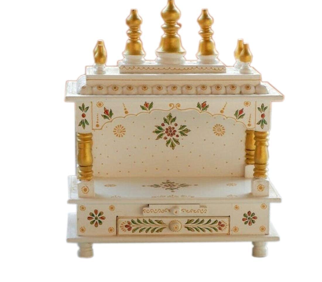 Kamdhenu Art and Craft Wooden Temple/Home Temple/Pooja Mandir/Pooja Mandap/Temple (4)