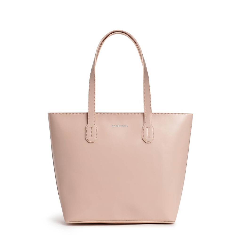 Fastrack College Tote Bag for Women, Girls and Ladies | Made of Premium Faux Leather | Fits Upto 13 Laptop | Ladies Purse Handbag