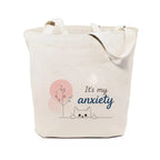 Heu Cute Cat Printed Canvas Tote Bag | Eco-Friendly Reusable Cotton Shoulder Bag | Funny Quote Aesthetic Shopping Tote for Women & Men