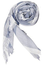 Zaina Men's and Women's Cotton Viscose Scarf Fit for All Ages (Multicolour, 90 X 180 cm)