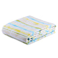 Wakefit Dohar Single Bed | 100% Cotton Blanket for Single Size Bed, Quilt | 110 GSM | Reverisible AC Blanket | 90x56 Inches - Tropica Yellow Kafalo