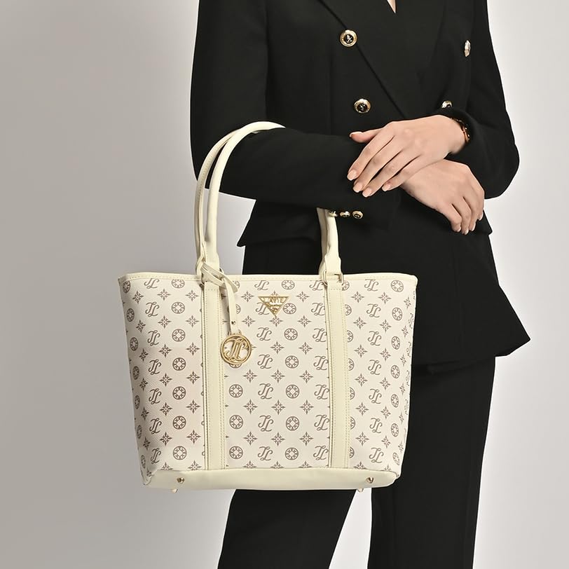 Lavie Signature Women's Mono Shelton Tote Bag | Tote Handbag for Work | Ladies purse | Stylish Shoulder Bag | Gift for Women