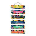Artvibes The More You Learn Printed Wooden Wall Hanging | Quotes Decor Item | Wall Illustrations | Office Decor | Inspirational Quotes Wall Art | Mdf Wall Decoration | Gift Items (WH_3227N)