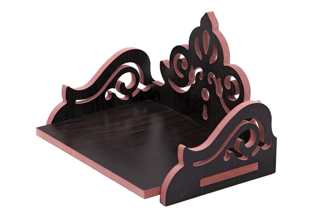 DLEIN Amazing Art and Craft Hindola Temple | Mini Temple for Home and Office (Black)