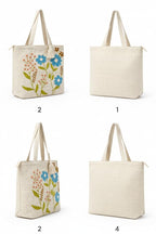 OLL OO LA LA BEAUTY Canvas Tote Bag for Women | Tote Bag | Pinterest Shoulder Bag | Cotton Shoulder Bag | Boho Tote Bags | Casual Daily Use Handbag for Office, College, Shopping & Travel - DGSN-15
