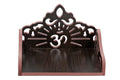 MDF Wooden Jhula Singhasan for Laddu Gopal Idol | Krishna Pooja Mandir Throne | Janmashtami Temple Festival Decor (25 Hindolo)